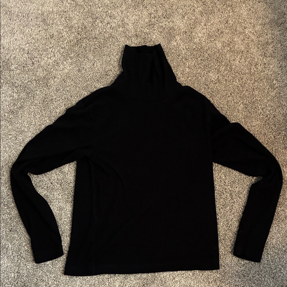 Black Turtleneck Sweater